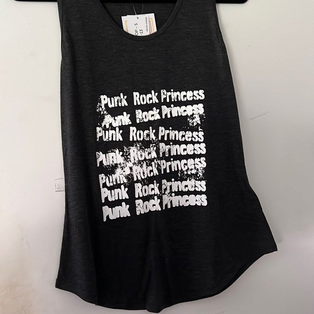LuLaRoe Rock and Roll Tank Top small